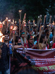 Protest Of Hindu Community In Dhaka