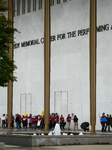 Musicians From The National Symphony Orchestra March A Picket Line At The Kennedy Center In Washington D.C. On September 27, 2024. 