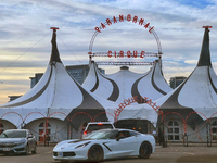 Preparations For The Paranormal Cirque In Toronto, Canada