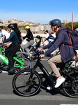 Participants For The First Bike Festival In Lyon