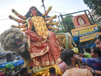 Durga Puja Preparation In Kolkata, India