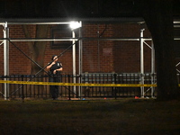 One Man Fatally Shot And Two Other Men Injured Following A Shooting In The Bedford-Stuyvesant Section Of Brooklyn New York