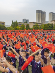 Chinese Celebrate National Day in Suqian.