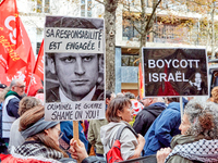 Anti-government Protest In Paris, France