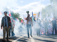 Anti-government Protest In Paris, France