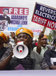 Activists Protest On Nigeria's 64th Independence Day In Lagos