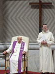 Pope Francis Attends A Vigil Prayer In St. Peter's Basilica Ahead Of The Start Of The Synod Of Bishops 16th General Assembly, At The Vatican