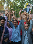 Protests In Kashmir After Hezbollah Leader Hassan Nasrallah Killed 