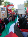 "Freedom For Gaza And Lebanon" Demo In Duesseldorf 