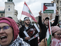 Pro Palestine Rally In Warsaw, Poland