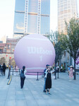 Wilson Holds A Tennis Themed Event in Shanghai.