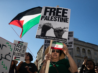 Demonstration for Palestine and Lebanon at the White House.