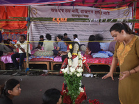 Junior Doctors Are Doing A Hunger Strike To Protest Against The Rape And Murder Of A PGT Woman Doctor In Kolkata, India