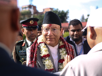 Nepal's Newly Appointed Chief Justice Prakashman Singh Raut Takes Charge Of Office.