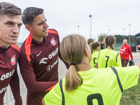 Team Poland before UEFA Nations League matches