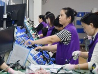 A Car Harness Production Line in Handan