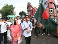 Students Protests In Dhaka.