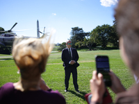 President Biden Departs White House