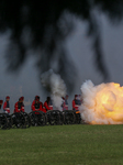 Nepal Army Fires Cannons, Rounds On Air, Hoist Flag As Part Of Grand Rehearsal For Phulpati, Part Of Dashain Celebration