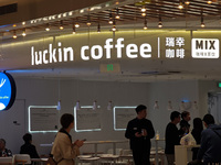 Luckin Coffee in Shanghai