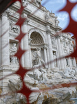 The Access To Fontana Di Trevi Has Been Restricted  Due To Extraordinary Restoration Work In Rome