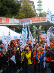 EVG Transportation Union Rally Against Federal Transportation Minister;s Decsion In Duisburg