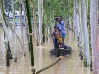 Flood In Sherpur Bangladesh 