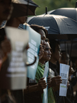 The 835th Aksi Kamisan (Thursdays Protest) In Front Of The Presidential Palace