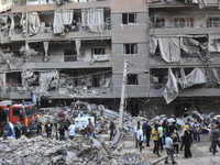 Israeli Airstrike In Beirut, Lebanon