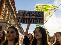 Climate Protest  In Turin