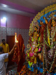 Last Day Of Durga Puja Festival In India.