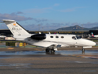 Barcelona Airport Aircraft On The Runway