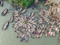 Passengers Boat In Dhaka Bangladesh