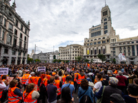 Demonstration In Madrid To Denounce Rent Prices