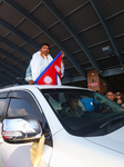 Record Holding Mountain Climbers Gets Rousing Welcome Upon Arrival Back Home