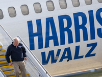 Governor Tim Walz Lands In Green Bay, Wisconsin.