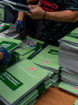 Hong Kong The Distribution Of Copies Of The 2024 Policy Address