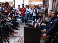 Sajad Lone Press Conference 