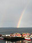 General View of Bodø, Norway, Located North of the Arctic Circle