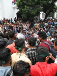 Students Demonstrate In Dhaka 