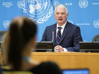 NY: UNWRA Press Conference On Situation In Gaza