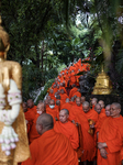 Thai Faithful Mark The End Of The Buddhist Lent In Bangkok.