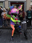 Tour Of Monumental Alebrijes And International Day Against Breast Cancer In Mexico