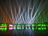 Mesmerizing Laser Show In Ahmedabad