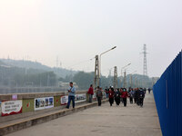 Sanmenxia Dam.