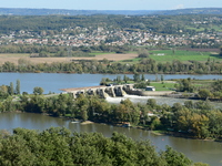 Hydraulic Dam In The Loire After The Floods