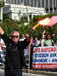 Greek Teachers Protest For Better Pay In Athens