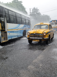 Heavy Rain Due To Cyclone Dana In Kolkata, India