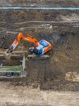 Hongze Lake Water Conservancy Project Construction in Suqian.