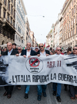 Demonstration Italy Repudiates War